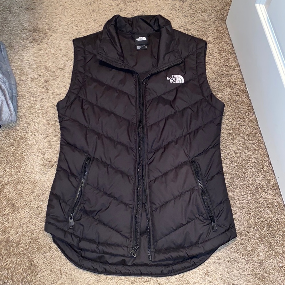 Black North Face Vest